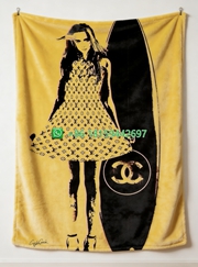 Chanel Throw Blankets